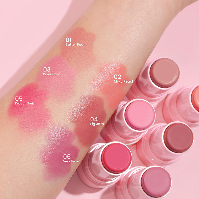 Mei Linda Dewy Blush Stick 6g #06 Very Berry