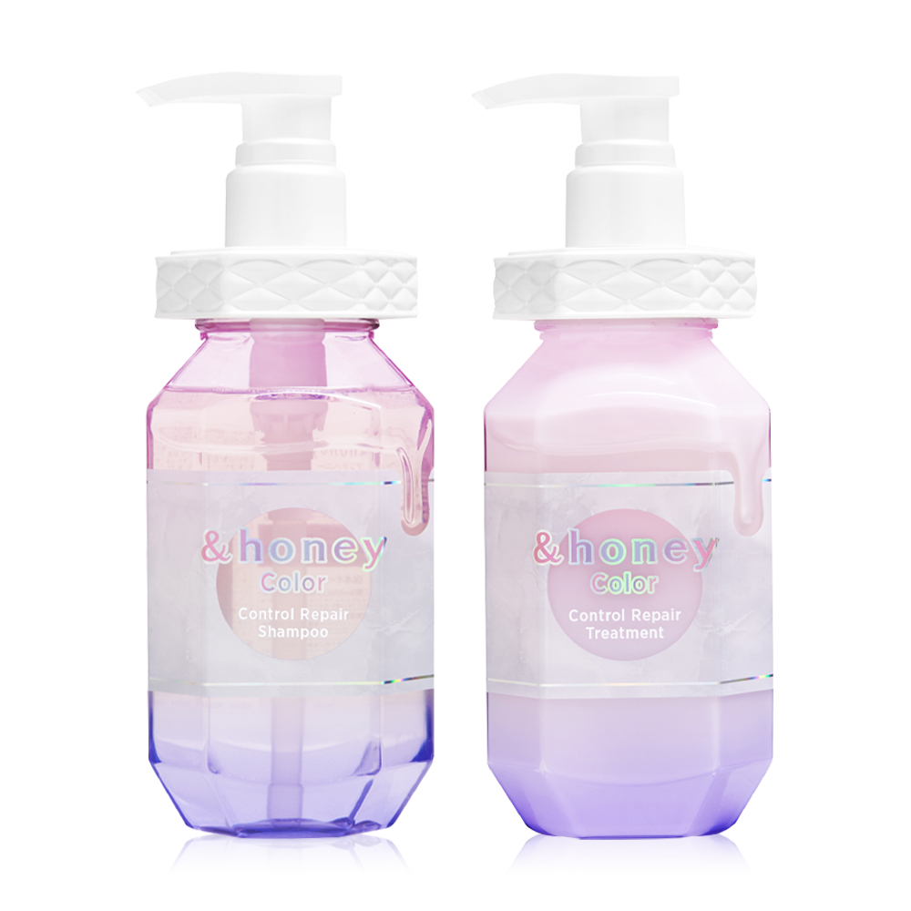 &honey Set 2 Items Color Control Repair Shampoo 440ml + Color Control Repair Treatment 445g