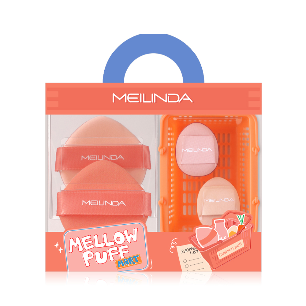Mei Linda Mellow Puff Mart 1 Set #Cushion Puff