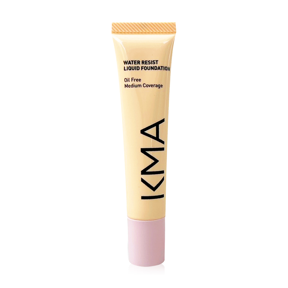 KMA Water Resist Liquid Foundation 12ml #06 Warm Sand