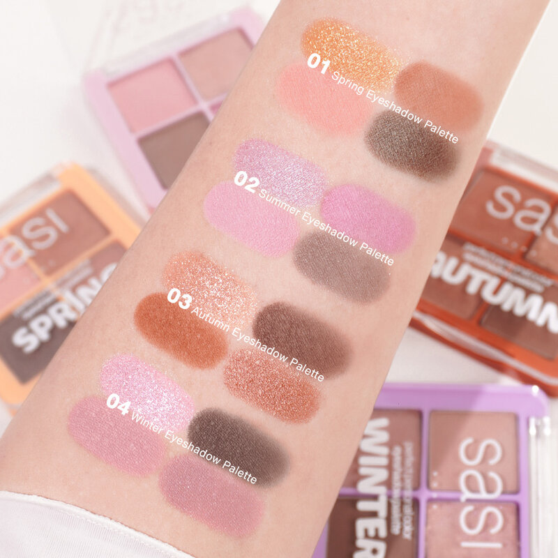 SASI Perfect Personal Color Eyeshadow Palette 8g #04 Winter Eyeshadow Palette