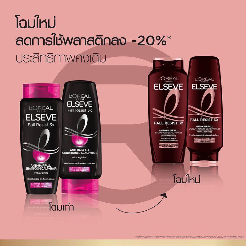 Loreal Paris Elseve Fall Resist 3X Anti-Hairfall Shampoo 280ml