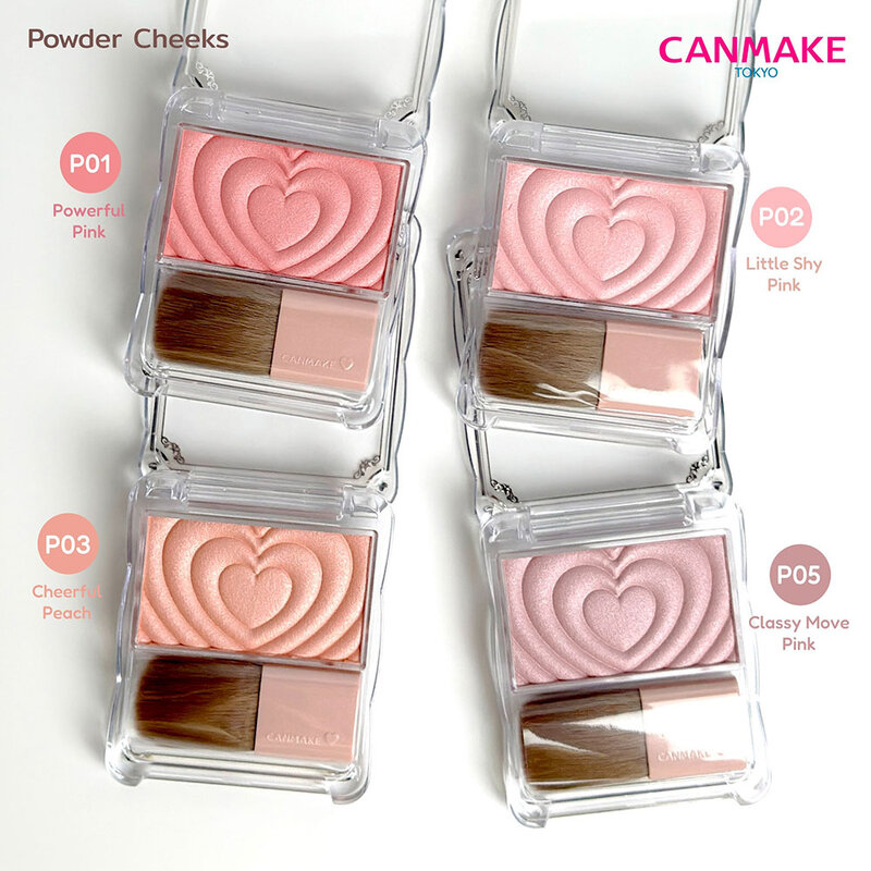 Canmake Powder Cheeks 1.8g #P03 Cheerful Peach