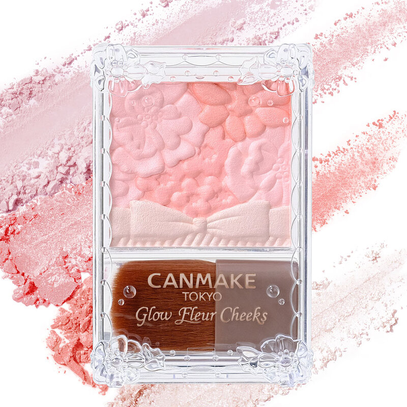 Canmake Glow Fleur Cheeks 5g #18 Peach Whip Fleur