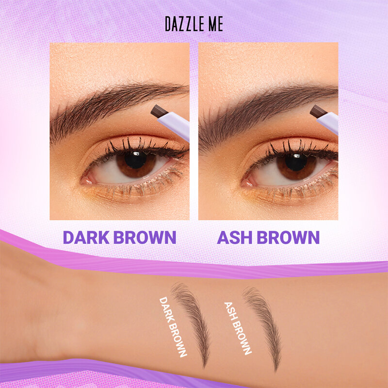 Dazzle Me Lock & Shape Slim-Fit Eyebrow Pencil 0.1g #AB