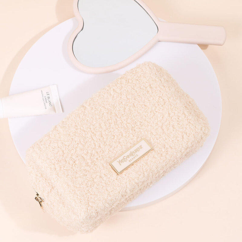 YSL Puffer Pouch #Beige