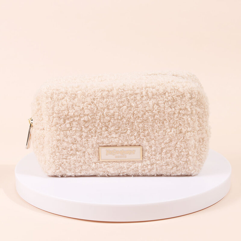 YSL Puffer Pouch #Beige