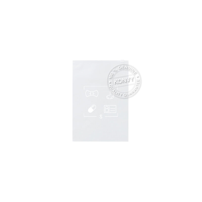 NaChuan Travel Storage Bag Set 10pcs #Transparent Matte White TA