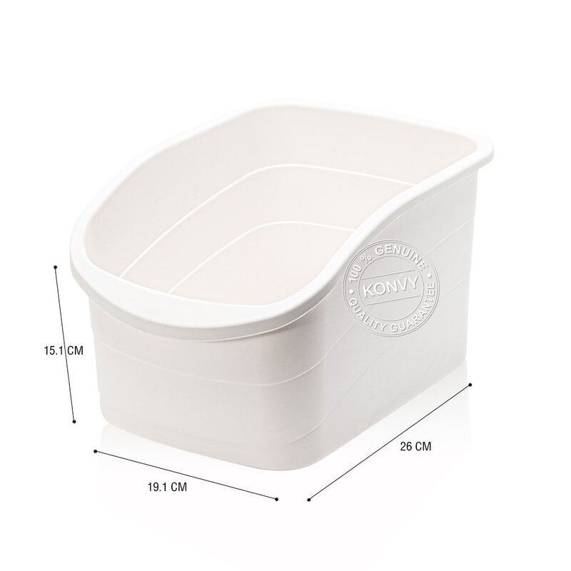NaChuan Multi-Purpose Storage Basket Size S #White