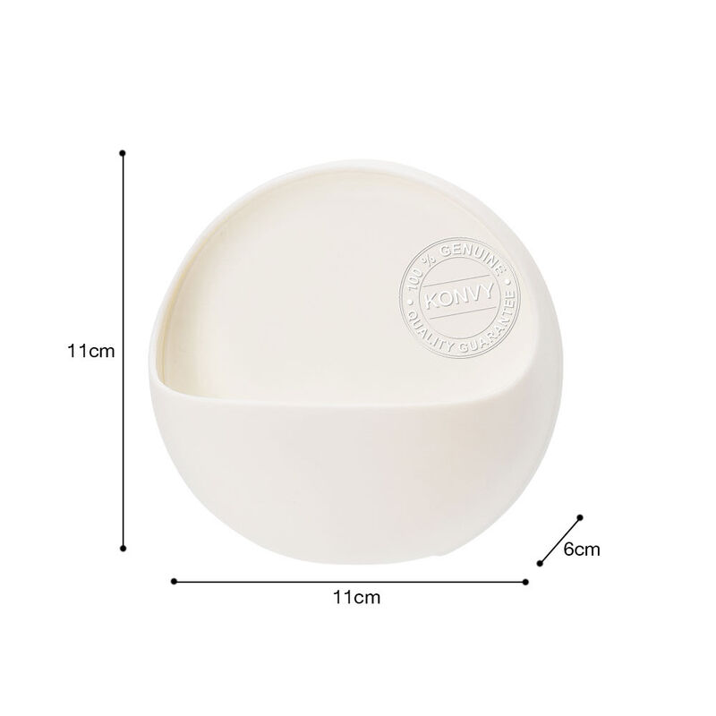 NaChuan Wall-Mounted Soap Rack #White