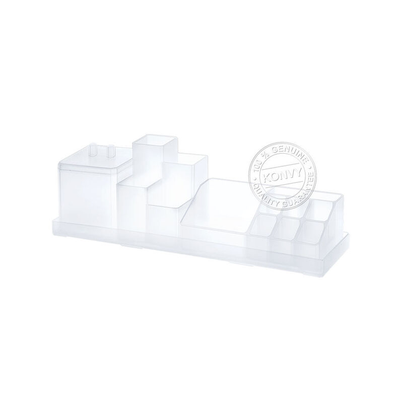 NaChuan Simple Cosmetic Box Set 4pcs #Transparent