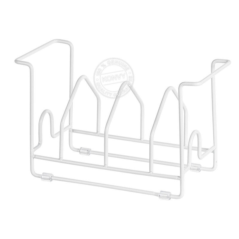 NaChuan Plate Storage Rack #White