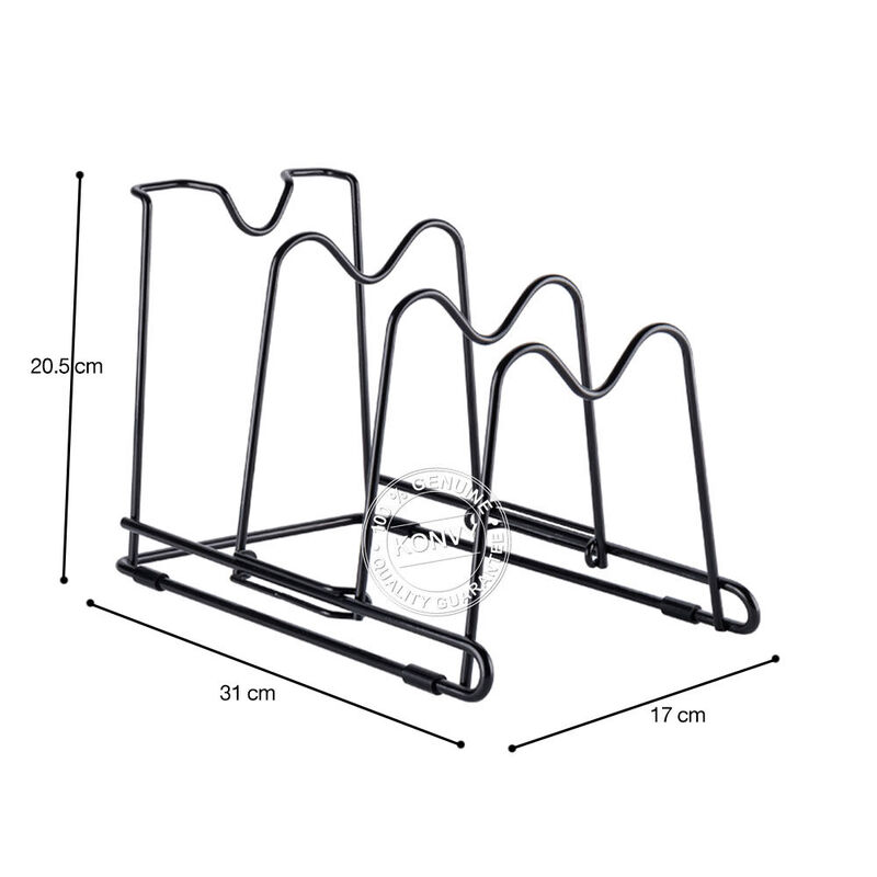 NaChuan Kitchen Adjustable Multi-Purpose Rack #Black