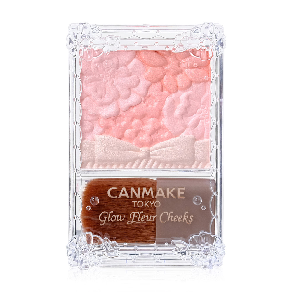 Canmake Glow Fleur Cheeks 5g #18 Peach Whip Fleur