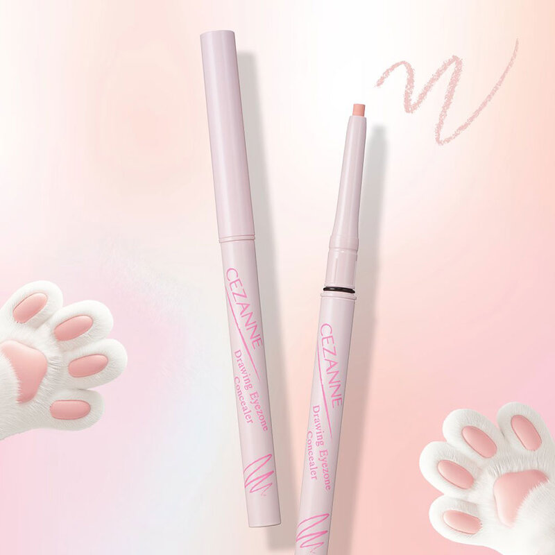 Cezanne Drawing Eyezone Concealer 0.25g #02 Familiar Pink