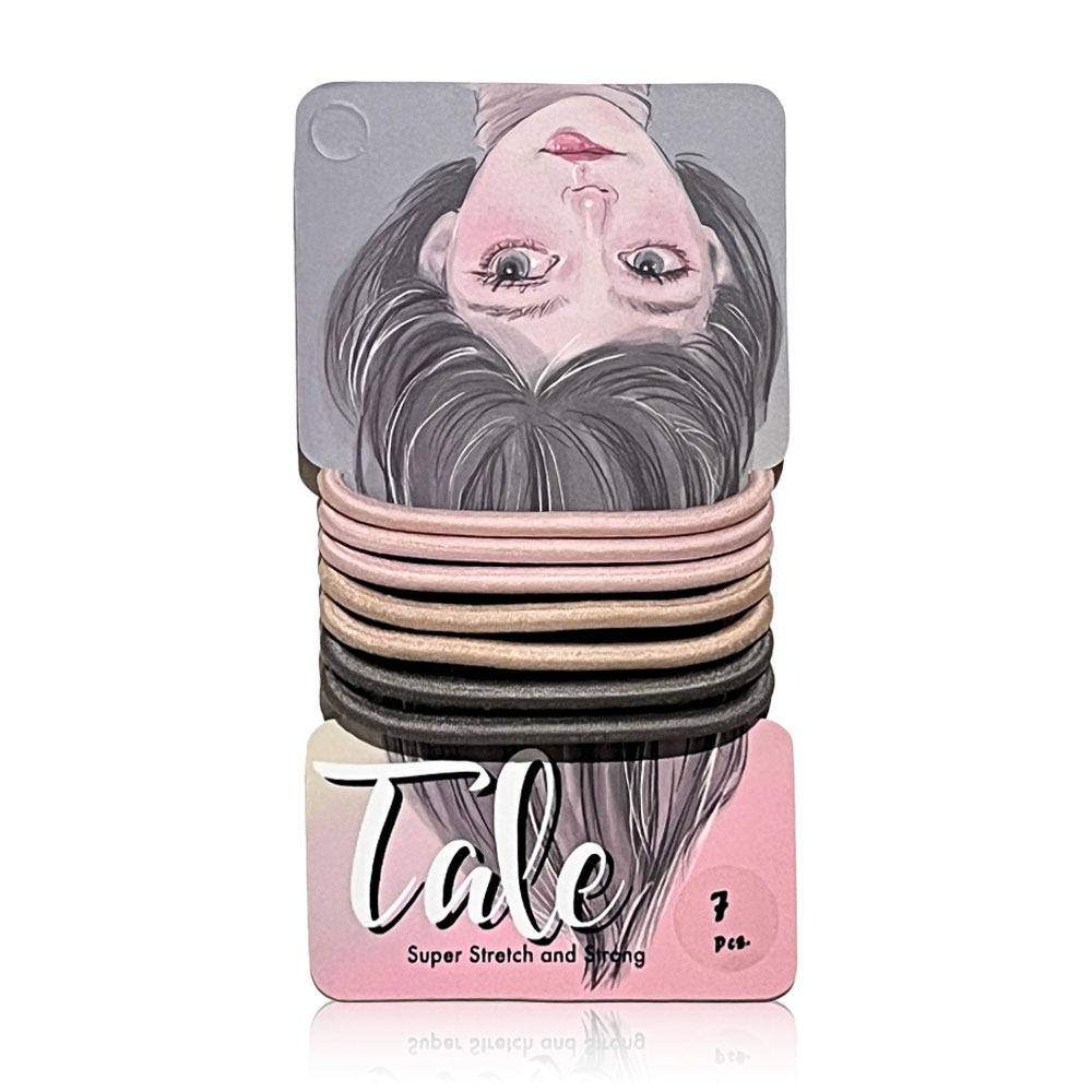 Tale Elastic Hair Ties 7pcs #L2
