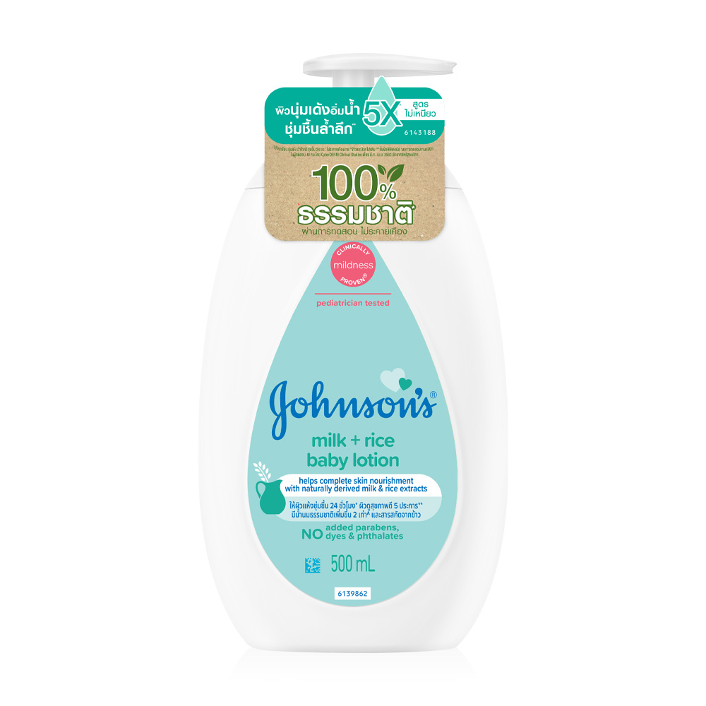 Johnsons Milk + Rice Baby Lotion 500ml