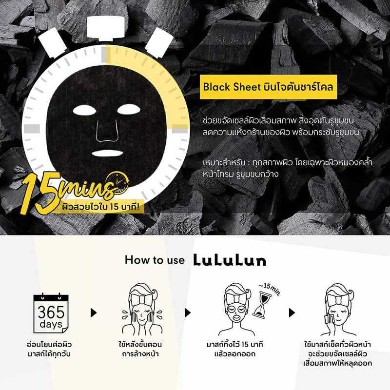 LuLuLun Hydra F Face Mask 114ml [7 Sheets]