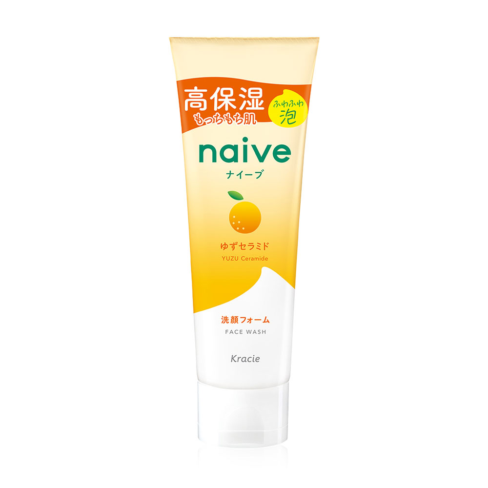 naive Face Wash Foam 130g #Yuzu