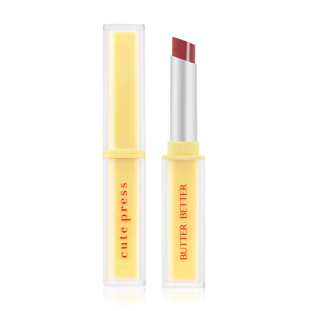 Cute Press Butter Better Plumping Lip Tint Gel SPF40 PA++++ 1.8g #07 Red Velvet