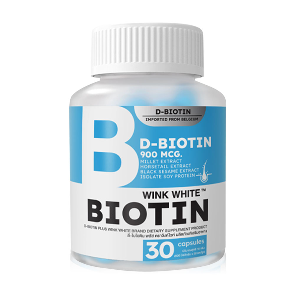 WinkWhite Biotin 30 Capsules