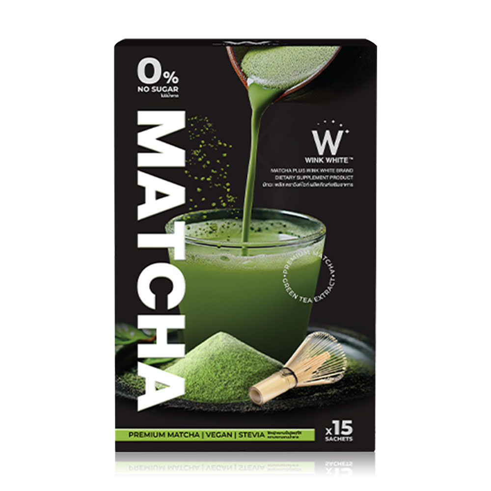 WinkWhite Matcha Plus [5g x 15 Sachets]