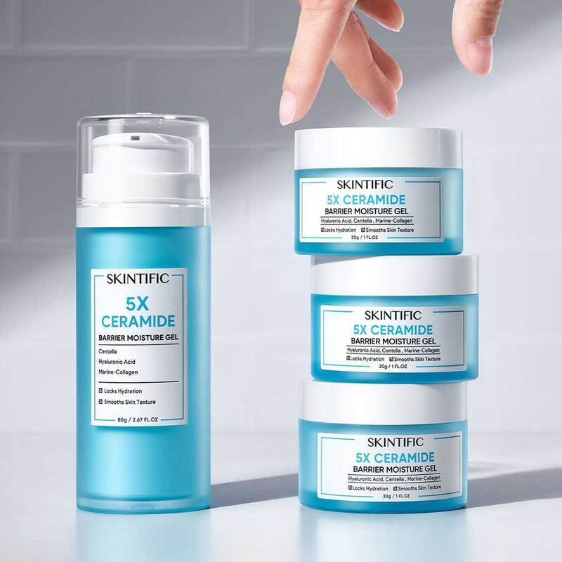 SKINTIFIC 5X Ceramide Barrier Moisture Gel [80g + 30g]
