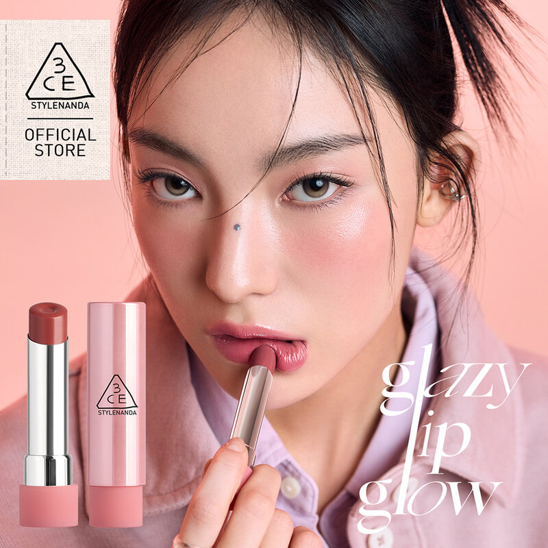 3CE Glazy Lip Glow 3.2g #31 Lavender Cream