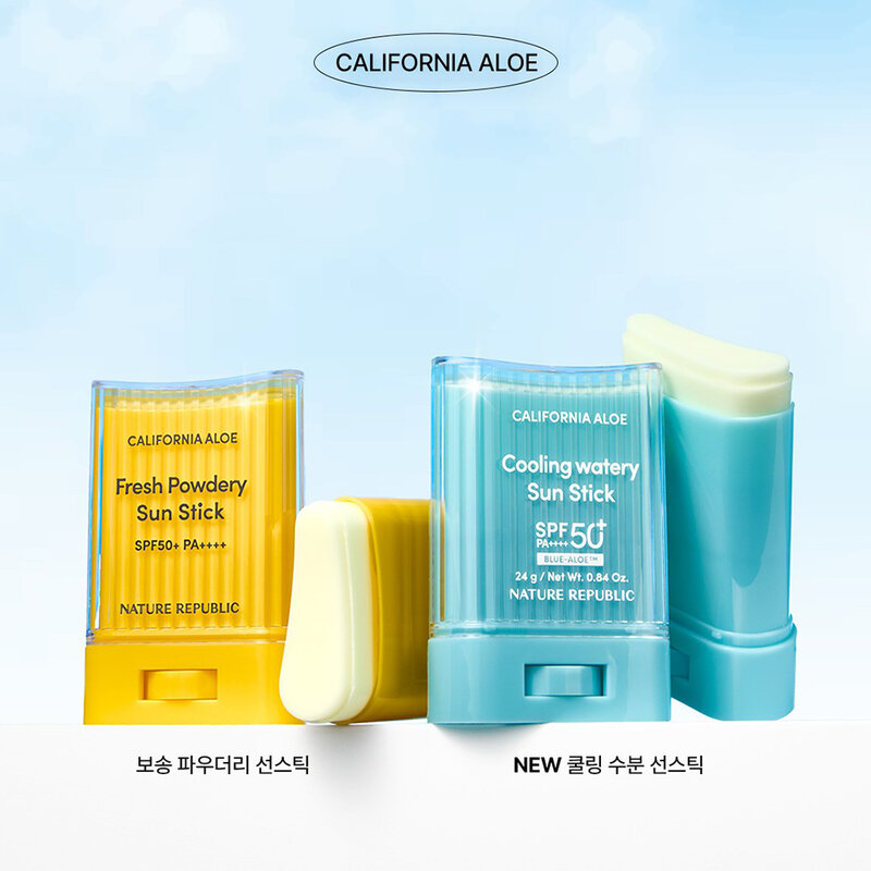 Nature Republic California Aloe Cooling Watery Sun Stick SPF50+ PA++++ 24g