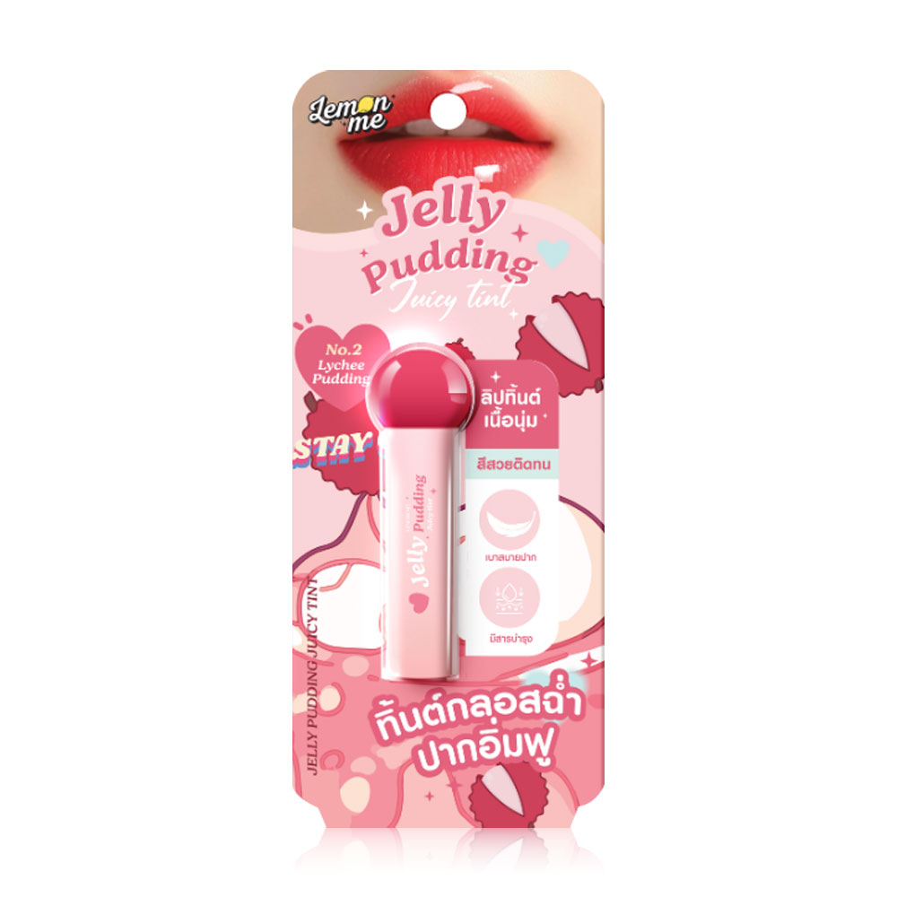 Lemon Me Jelly Pudding Juicy Tint 2.3g #02 Lychee Pudding