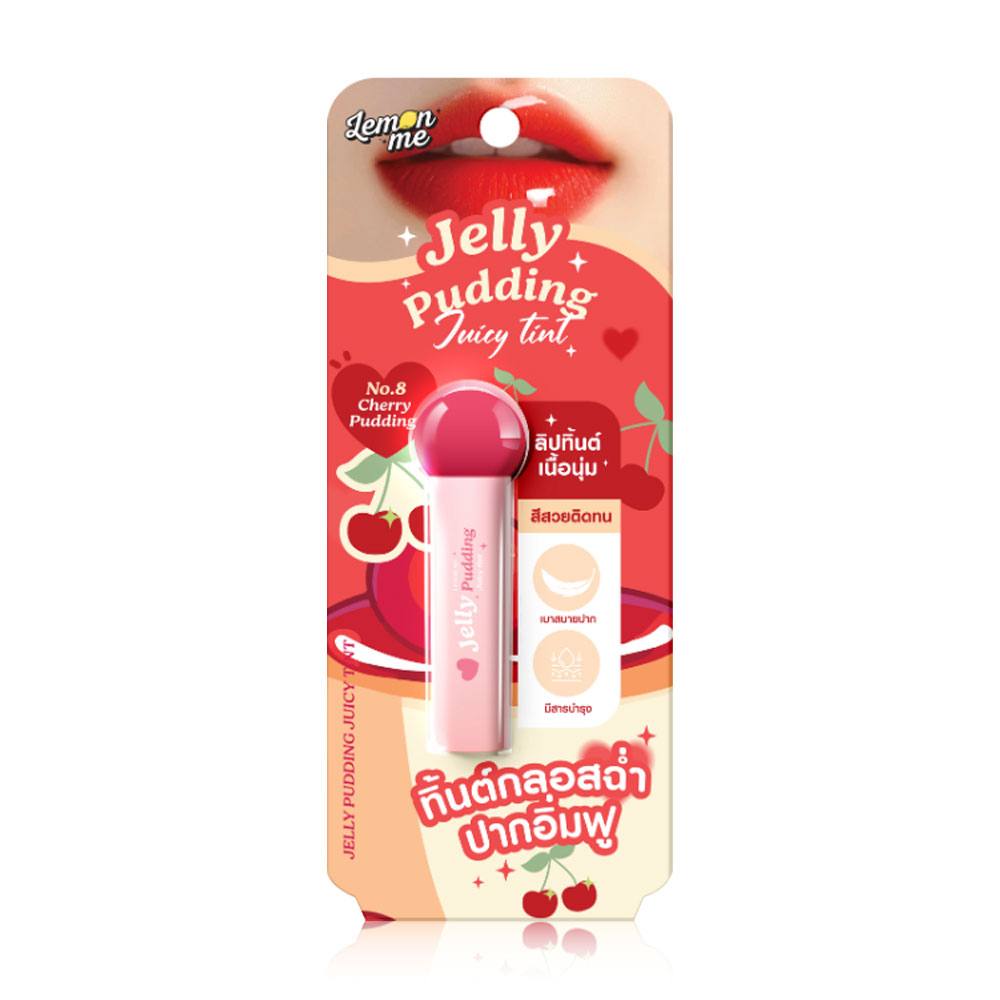 Lemon Me Jelly Pudding Juicy Tint 2.3g #08 Cherry Pudding