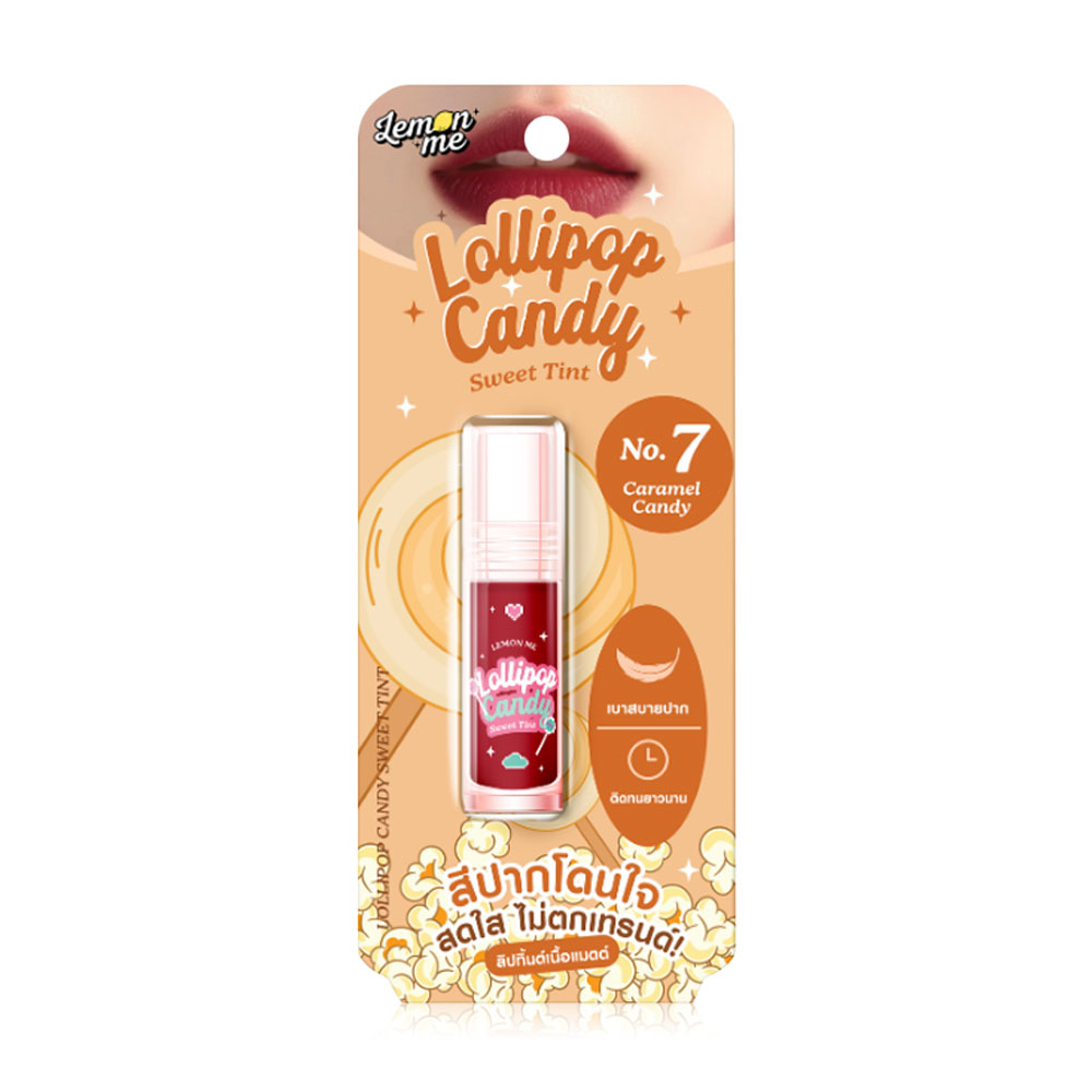 Lemon Me Lollipop Candy Sweet Tint 3g #07 Caramel Candy