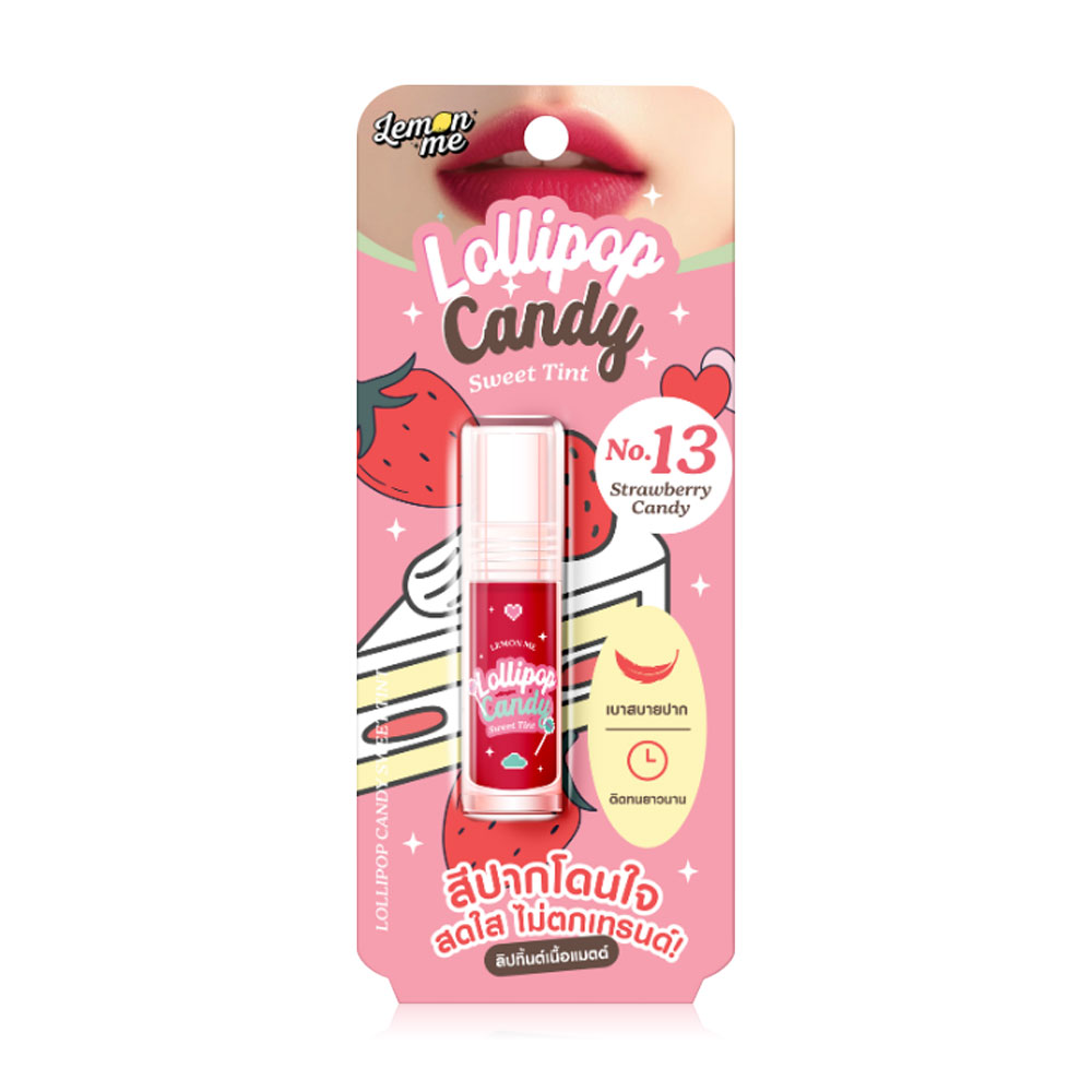 Lemon Me Lollipop Candy Sweet Tint 3g #13 Strawberry Candy