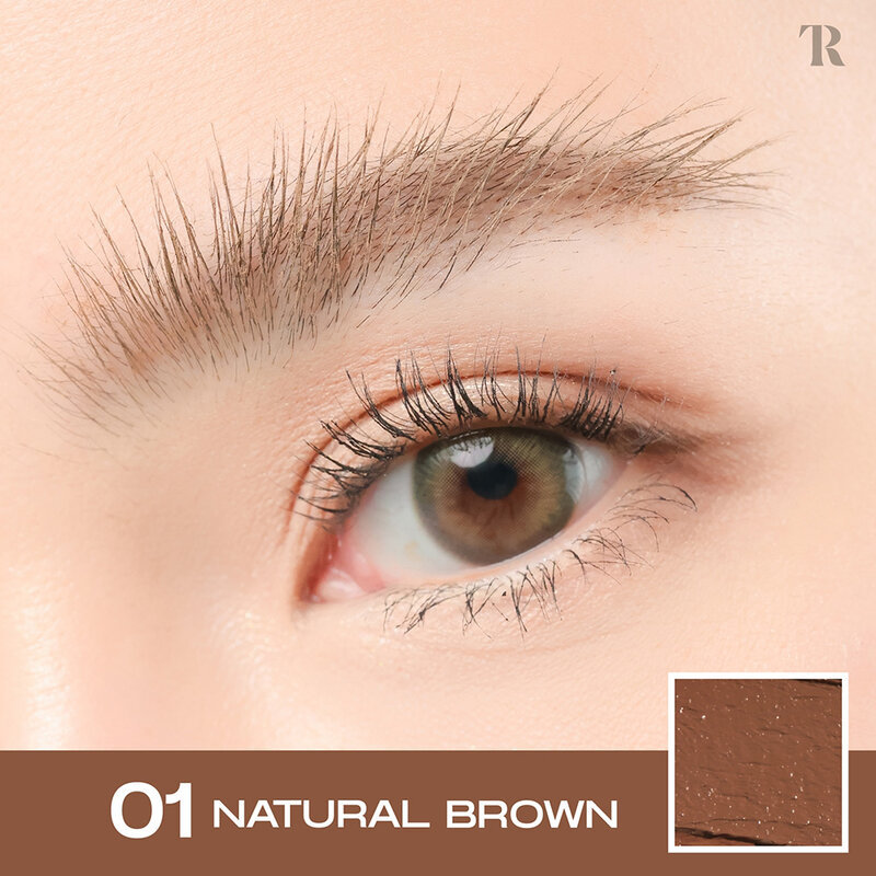 TIARA COSMETICS FixMe Brow Mascara 2g #01 Natural Brown