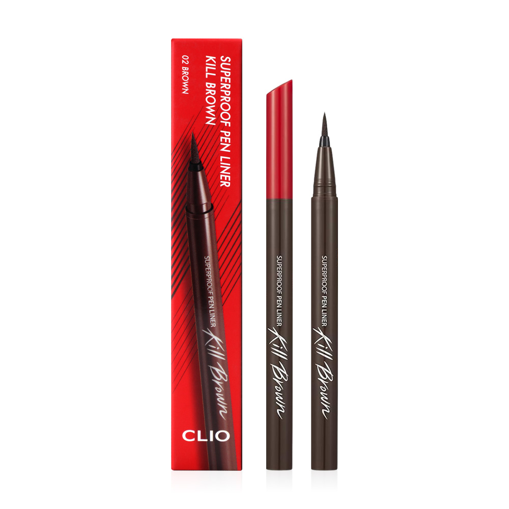 CLIO Superproof Pen Liner Kill Brown 0.55ml #002 Brown