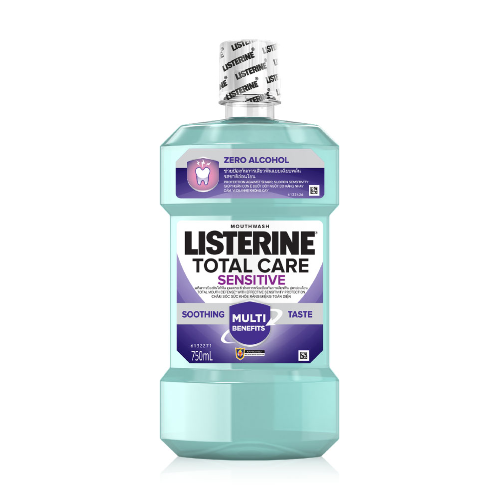 Listerine Mouthwash Total Care Sensitive 750ml