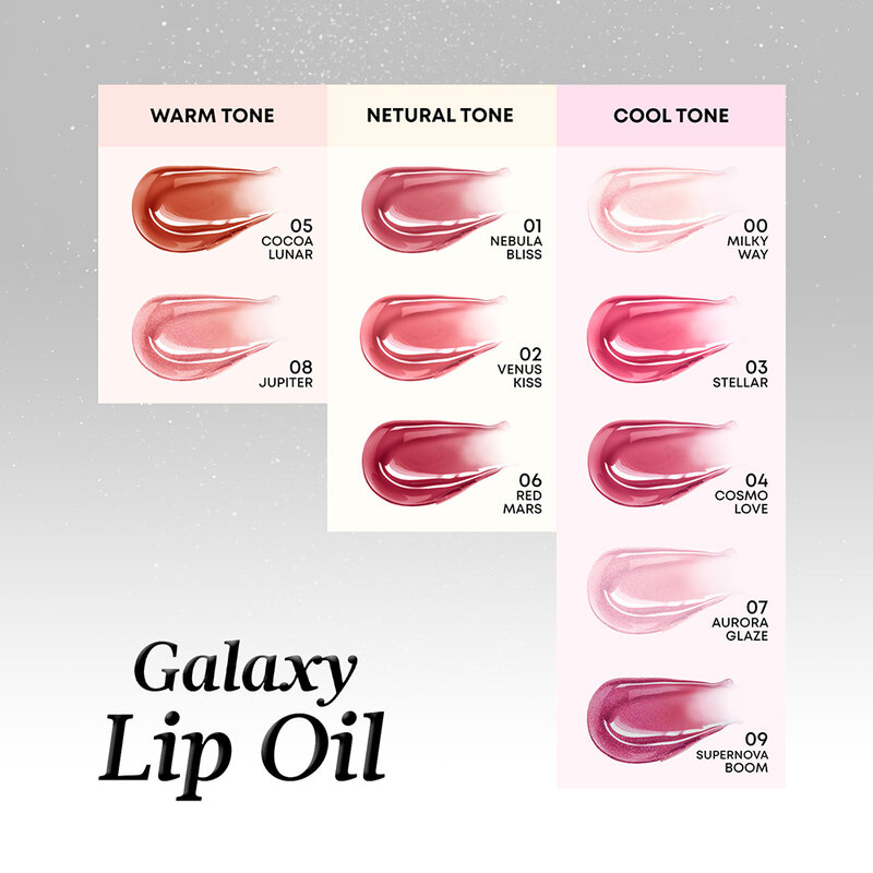 LOVE POTION Galaxy Gloss Lip Oil 3g #04 Cosmo Love