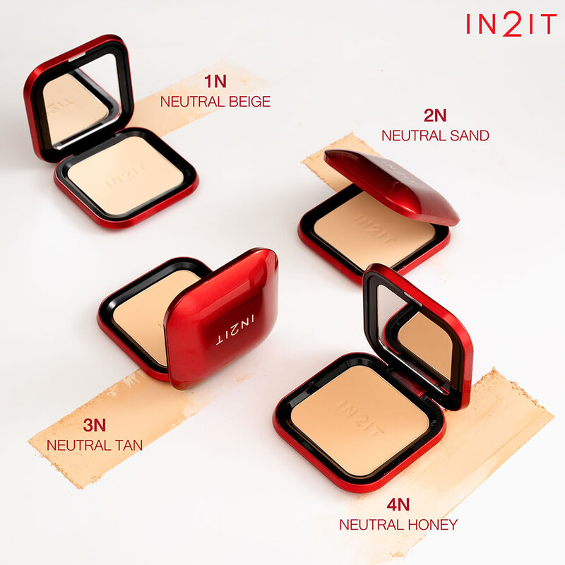 In2It Ultra Smooth Powder Pact SPF35 PA+++ 10g #2N Neutral Sand