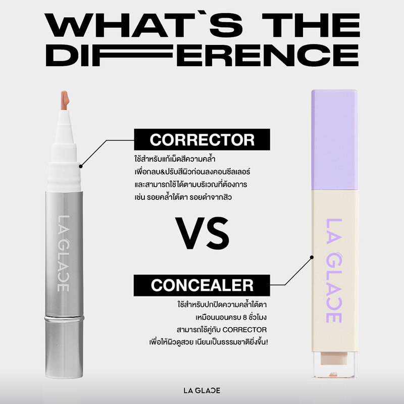 LA GLACE Ideal Corrector 4.5g #01 Sassy Peach