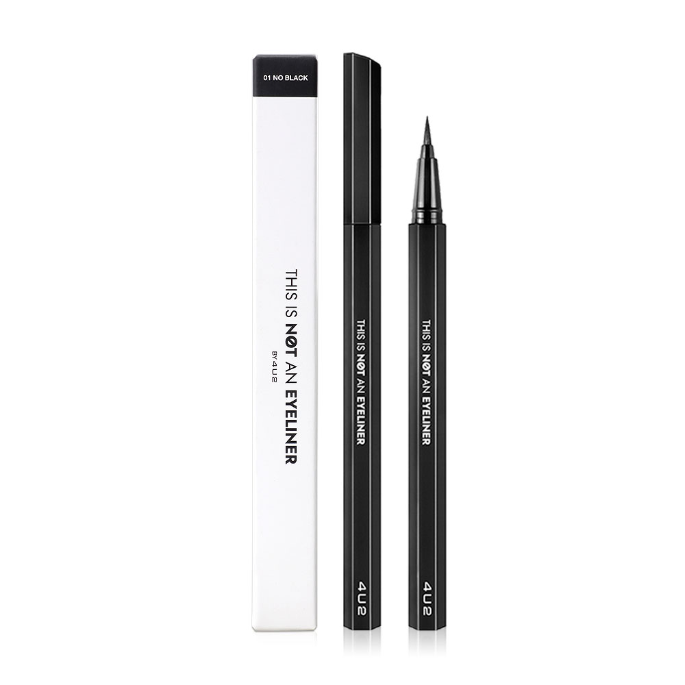 4U2 This Is Not An Eyeliner 0.6ml #01 No Black