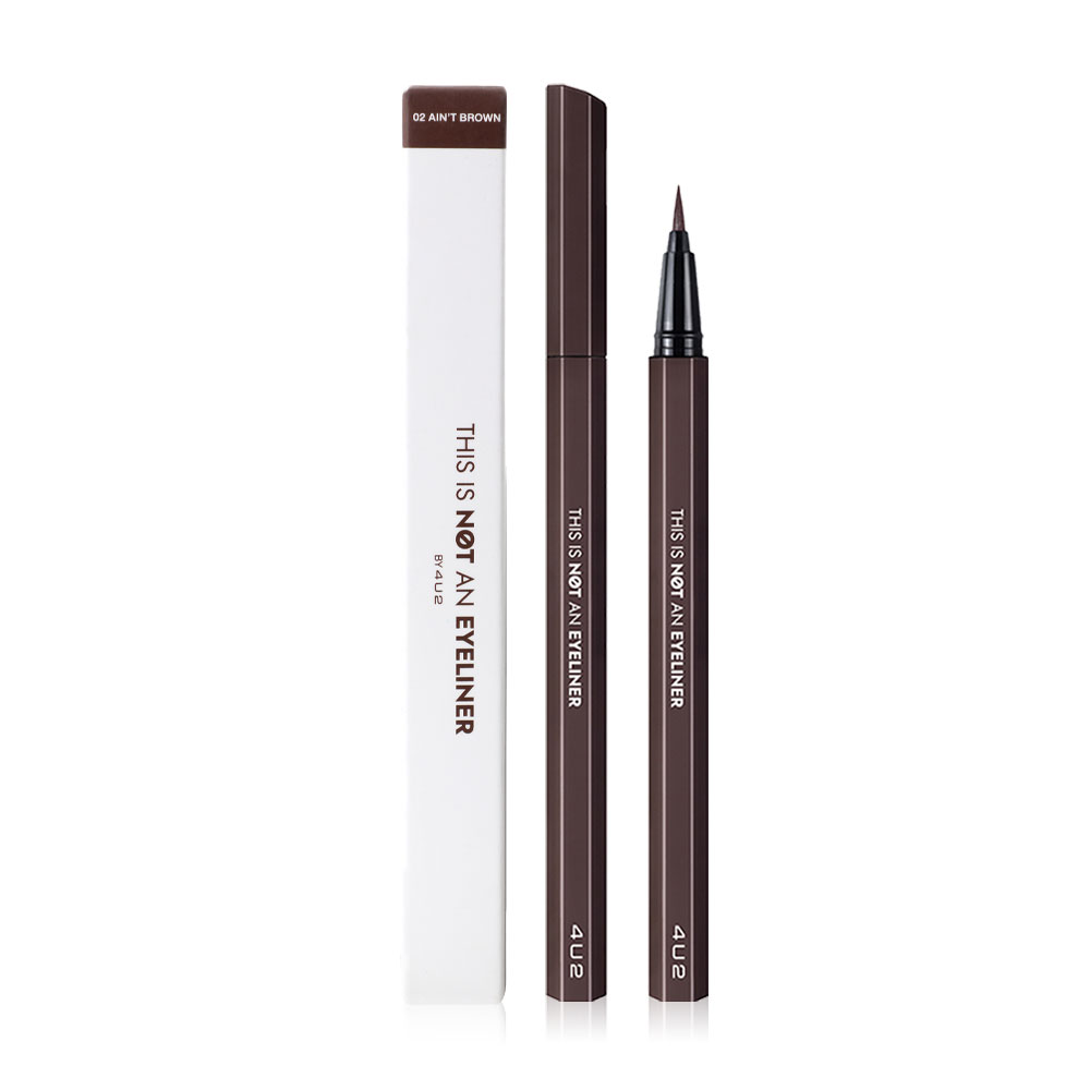 4U2 This Is Not An Eyeliner 0.6ml #02 Ain'T Brown