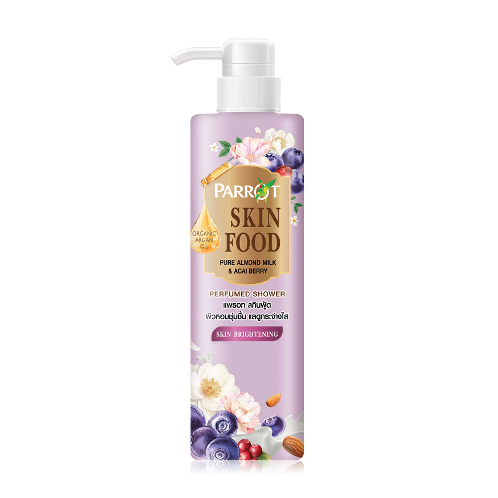Parrot Skin Food Almond Milk & Acai Berry 400ml