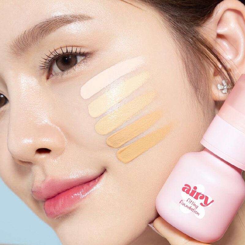 Mei Linda Airy Fitting Foundation 30ml #02 Warm Vanilla