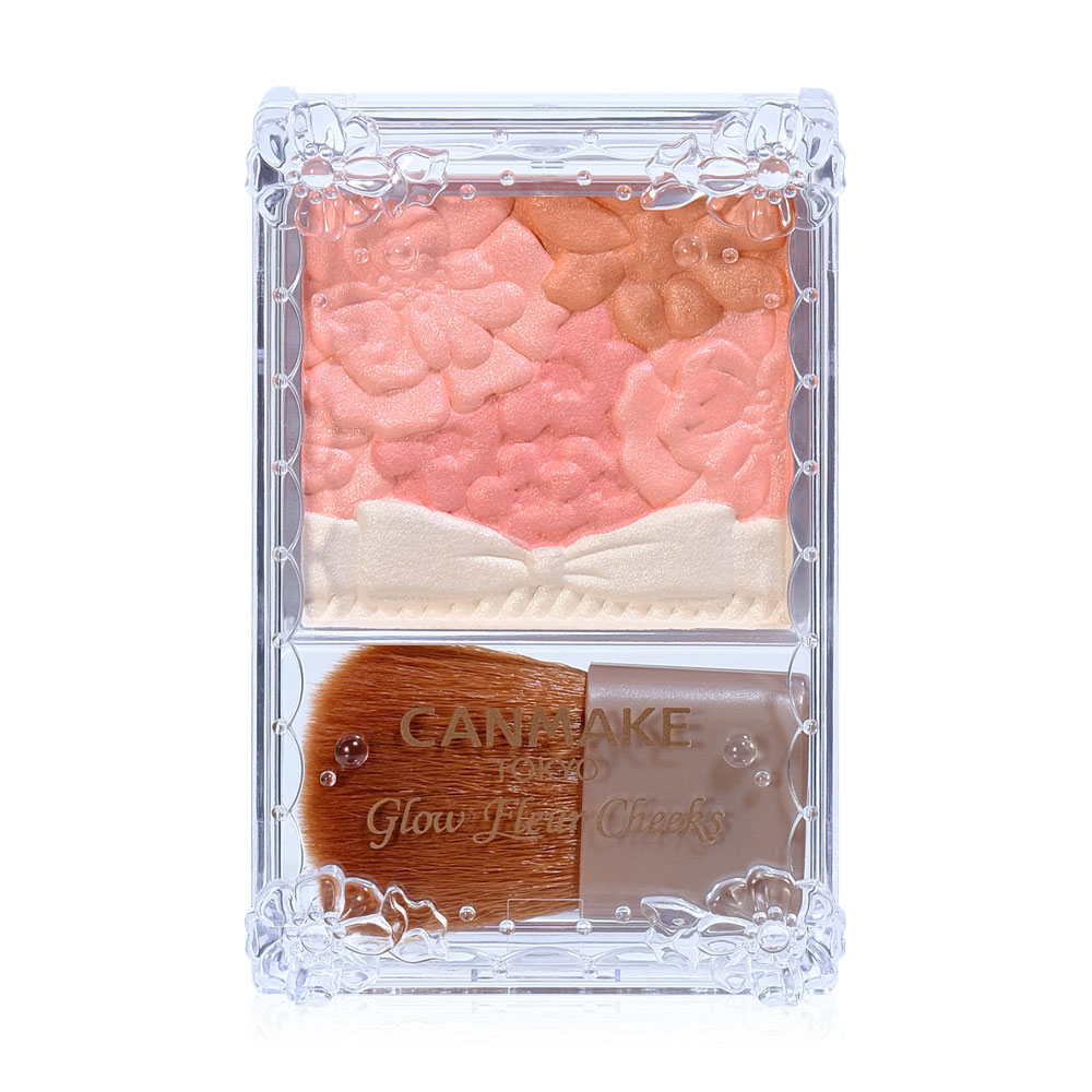 Canmake Glow Fleur Cheeks 5.7g #03 Fairy Orange Fleur