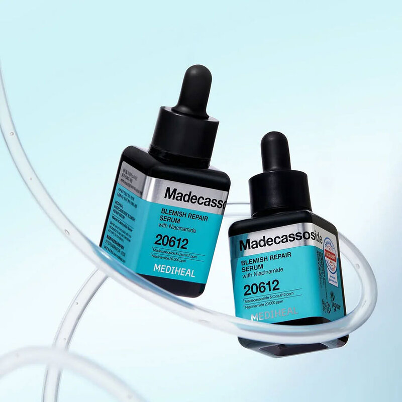 Mediheal Set 2 Item Mediheal Madecassoside Blemish Pad 170ml [100 Pads] + Mediheal Madecassoside Blemish Repair Serum 40ml
