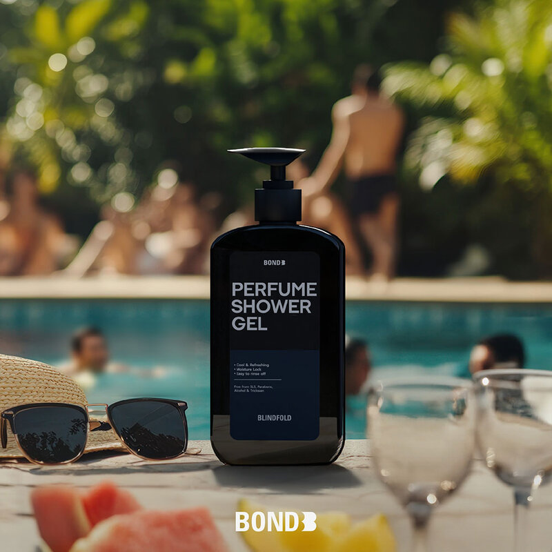 BOND Perfume Shower Gel Blindfold 500ml ( สินค้าหมดอายุ : 2025.11.26 ) 