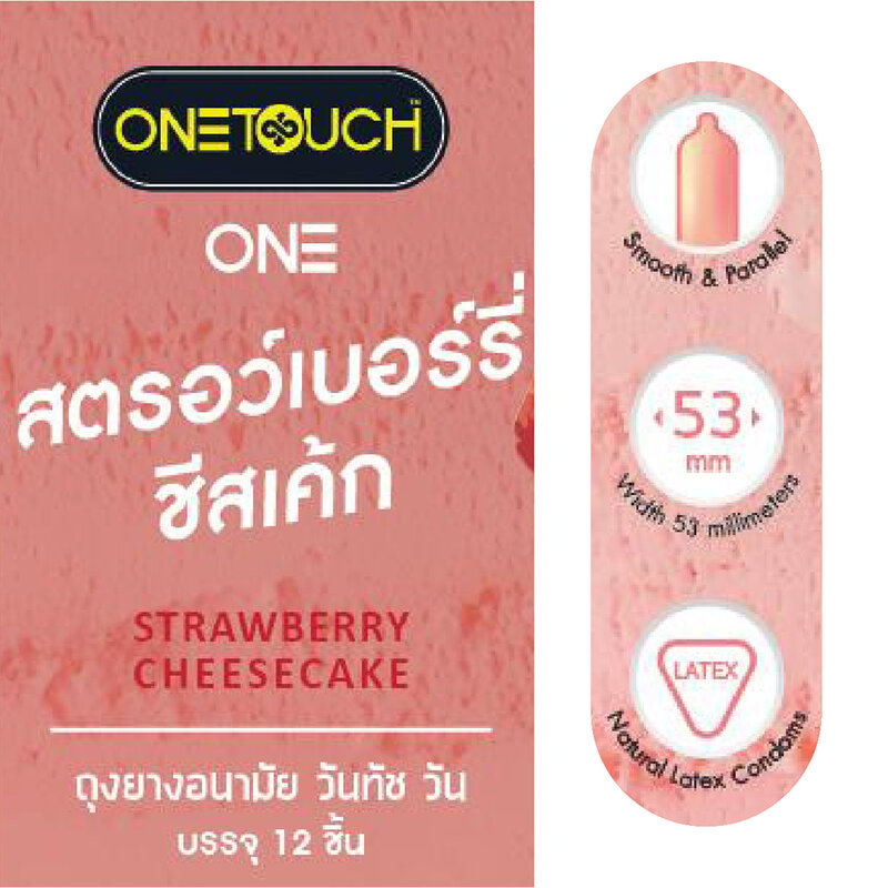 Onetouch Strawberry Cheese Cake Flavour 53mm [12pcs]