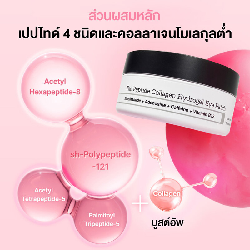 COSRX The Peptide Collagen Hydrogel Eye Patch 85g [60pcs]