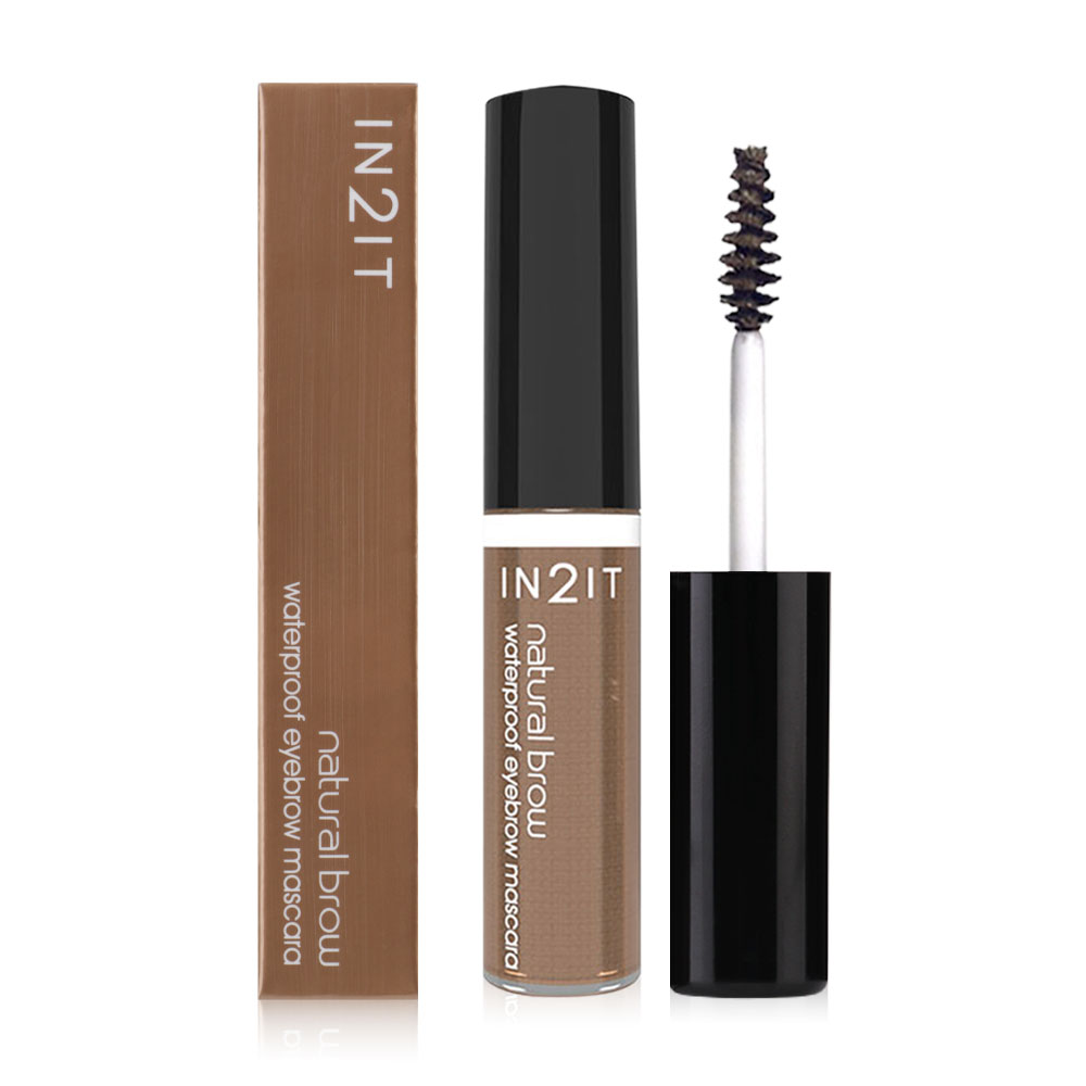 In2it Natural Brow Waterproof Eyebrow Mascara #NBM02 Copper