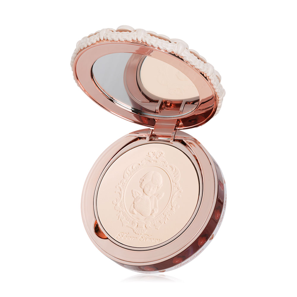 Flower Knows Strawberry Cupid Collection Pressed Powder 9.5g #02 Ivory Beige